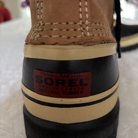 SOREL Caribou Buff Ladies Waterproof Boots NEW, Women's Size 10 - Picture 4 of 9